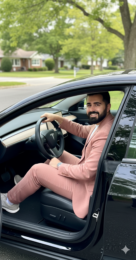 Thibaut avec Elon Musk